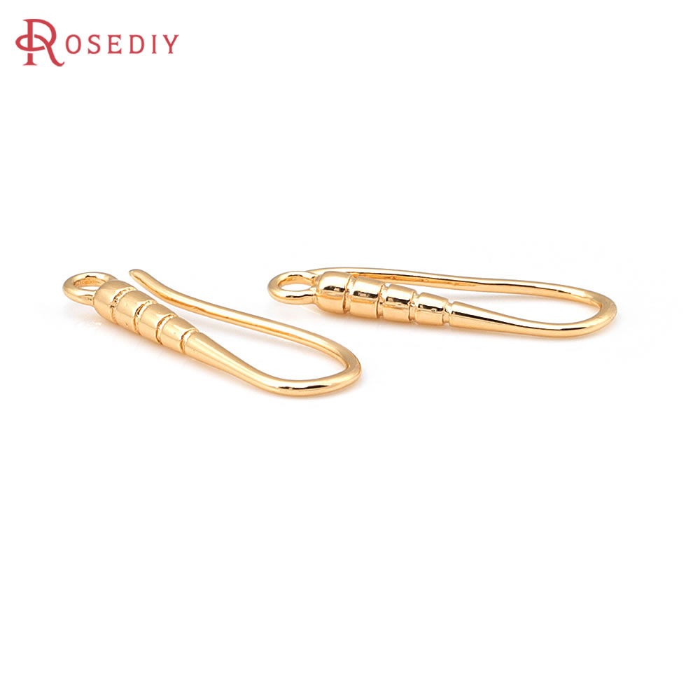 10PCS 19.5x7MM 18K Gold Color  - Jewelry Making Earring Supplies recensione e prezzo