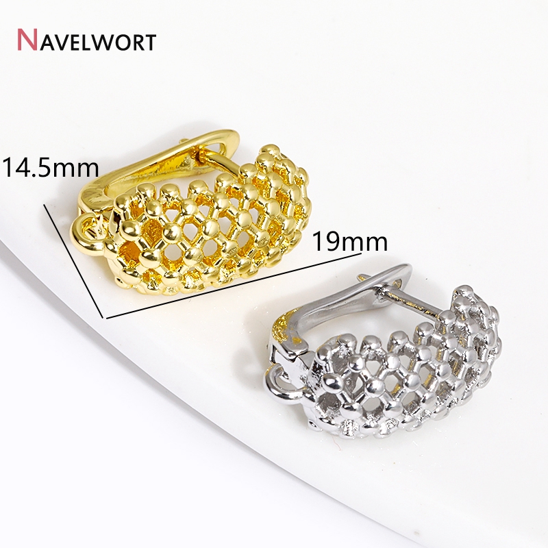18K Gold Plated Brass  Hollow  - Jewelry Making Ideas recensione e prezzo