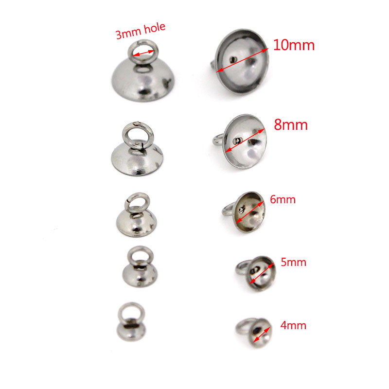 20Pcs 4/5/6/8/10mm Stainless S - Jewelry Making Ideas recensione e prezzo
