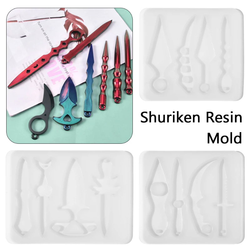 Shuriken Ninja Star Silicone M - Jewelry Making Techniques recensione e prezzo