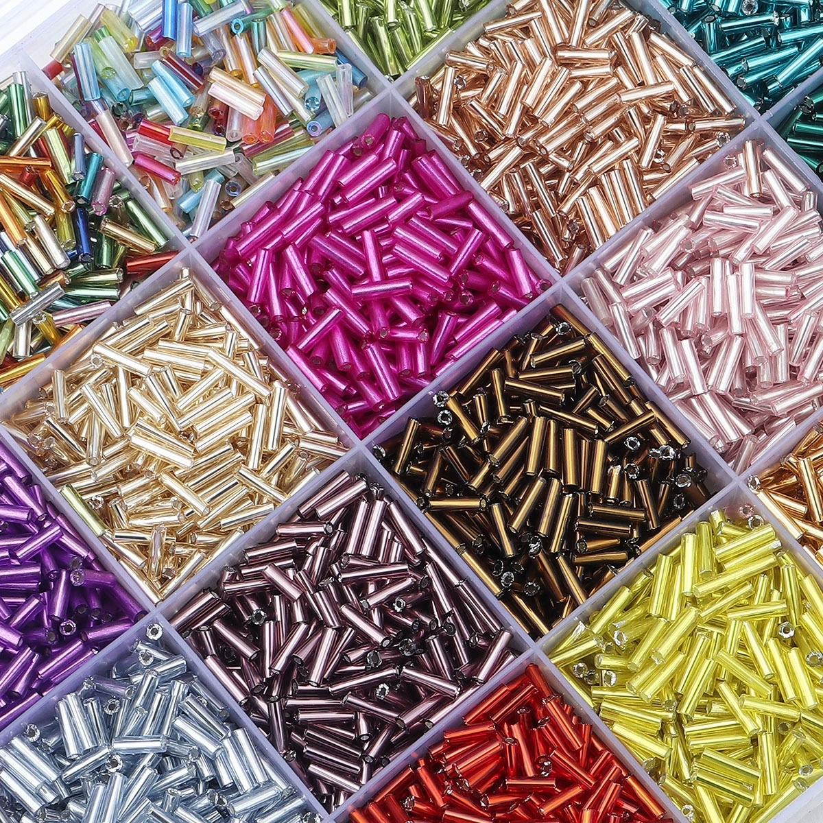 10g/pack 2mm Glass Seed Beads  - Seed Bead Tube recensione e prezzo