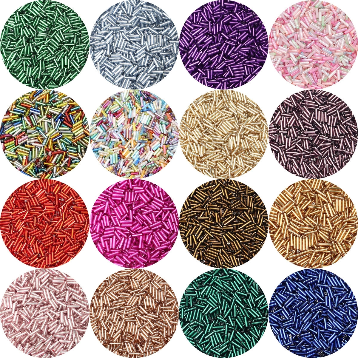 10g/pack 2mm Glass Seed Beads  - Seed Bead Tube recensione e prezzo