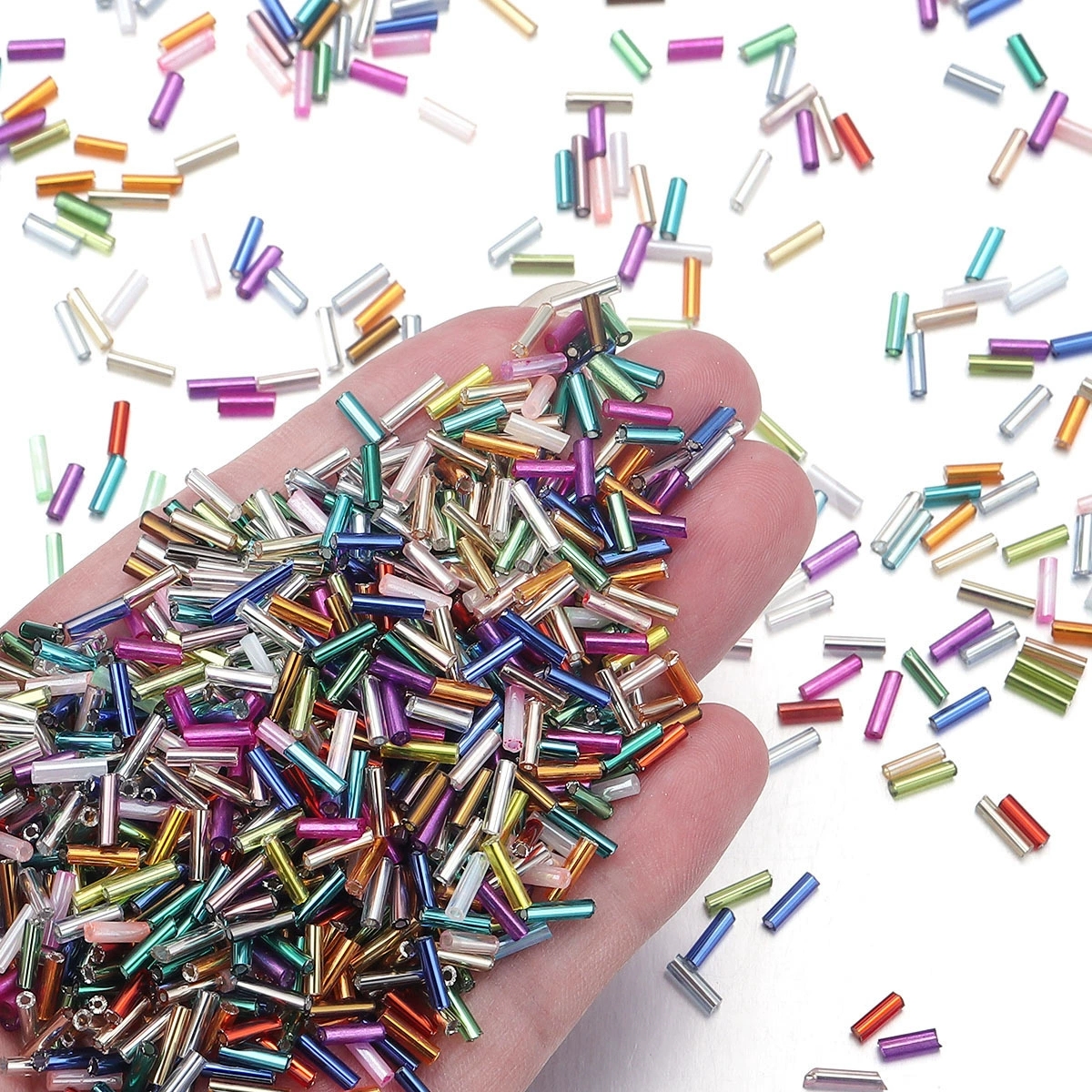 10g/pack 2mm Glass Seed Beads  - Seed Bead Tube recensione e prezzo